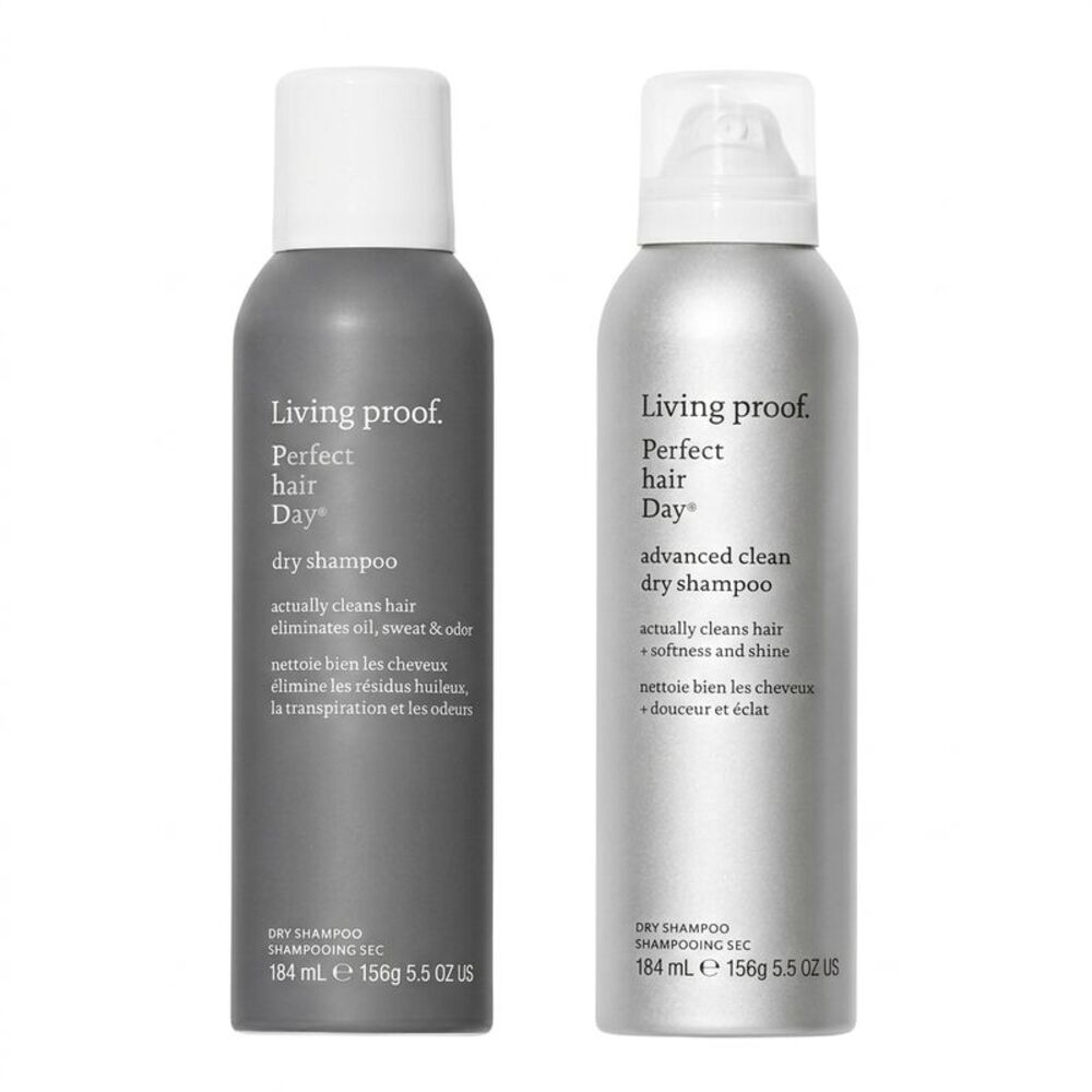 Living Proof Advanced Clean Dry Shampoo & PHD Dry Shampoo Duo 5.5 Oz (Pack of 2)